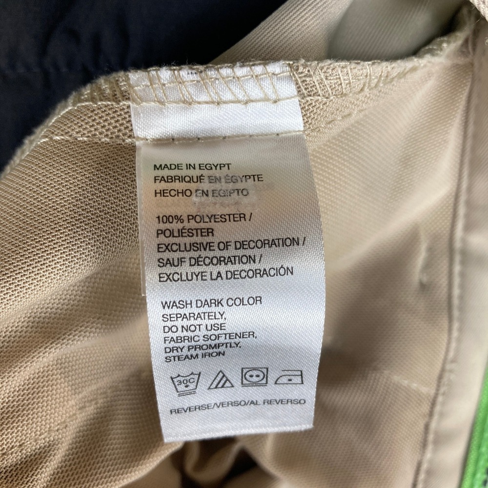 IZOD Golf Classic Mens 36 Beige Shorts Flat Front Casual Active - Picture 13 of 14